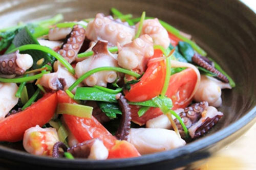 Bạch tuộc chế biến theo cách này, đảm bảo ngon ngọt gấp đôi mà không bị tanh