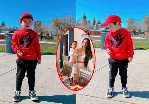 Phạm Hương khoe ảnh con trai ngày càng phổng phao và diện đồ hiệu, tận hưởng cuộc sống 'sinh ra đã ngậm thìa vàng'