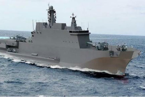 Tàu sân bay trực thăng Nga mạnh tương đương Mistral