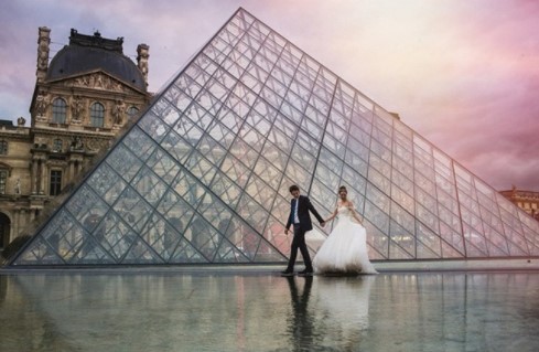 Mê mẩn khi ngắm nhìn những bức ảnh cưới kỳ công giữa thiên nhiên 