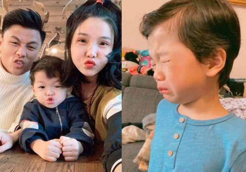 Con trai lớn nhà Mạc Hồng Quân khóc nức nở trách mẹ hay quát mắng, muốn trở về Việt Nam