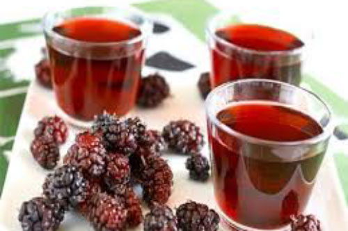 Cách ngâm dâu tằm với đường phèn