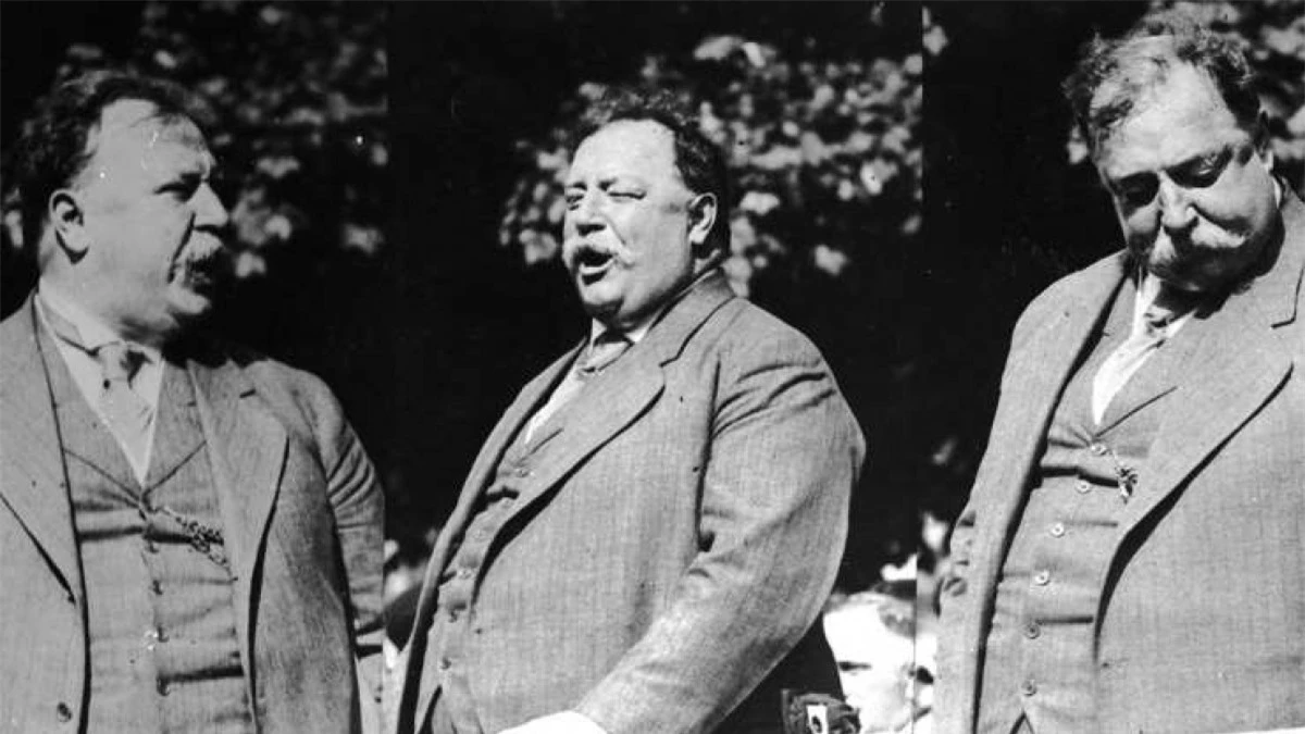 William H. Taft (1857-1930): William H. Taft là tổng thống nặng nhất lịch sử, đồng thời là tổng thống duy nhất trở thành thẩm phán Tòa án Tối cao. Ông cũng là Tổng thống gần đây nhất để ria khi đang đương nhiệm. Kể từ khi ông rời nhiệm sở năm 1913, không tổng thống nào để ria khi đương nhiệm nữa.