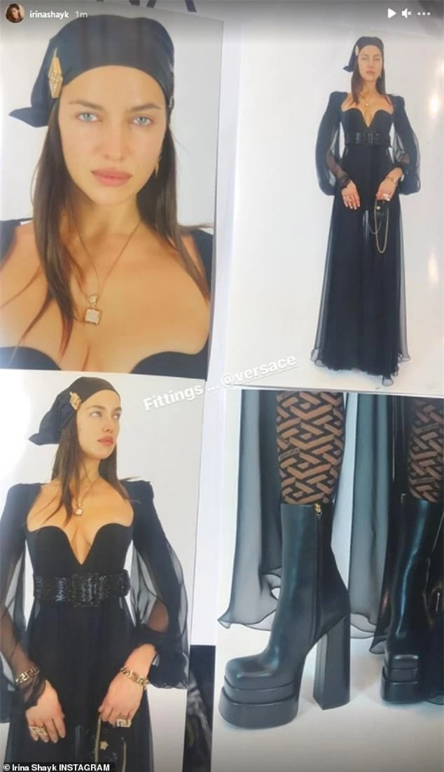 Siêu mẫu Nga Irina Shayk đẹp như nữ thần trên đường băng của Versace - ảnh 6