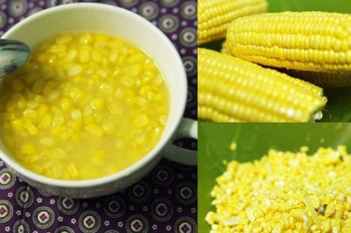 Cuối tuần mẹ đảm nấu chè bắp thơm ngon cả nhà mê tít
