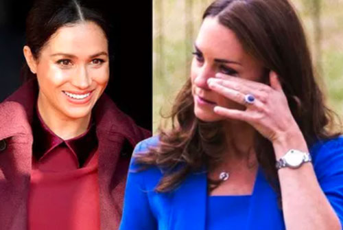 Thông tin mới về drama "rơi nước mắt vì chiếc váy phù dâu": Meghan ném bó hoa của Kate vào thùng rác khiến chị dâu bật khóc
