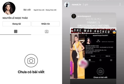 Á hậu Ngọc Thảo bị 'chơi xấu' tại Hoa hậu Hòa bình Quốc tế 2020