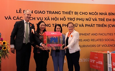 UN Women nâng cấp trang thiết bị hỗ trợ phụ nữ và trẻ em là nạn nhân của bạo lực giới 