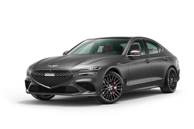Chi tiết xe sang Genesis G70 2022 phiên bản giới hạn Launch Edition