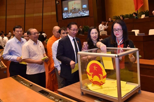 Quốc hội bầu Chủ tịch nước, Thủ tướng, Chủ tịch Quốc hội tại Kỳ họp 11