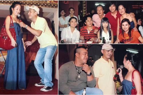 Thúy Nga đăng ảnh hiếm bên 2 nghệ sĩ quá cố Hữu Lộc và Khánh Nam