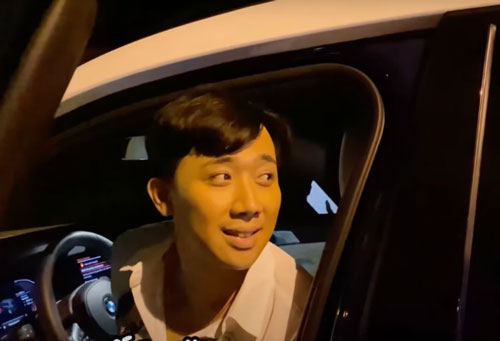 Xe 7 tỷ đồng của Trấn Thành gặp sự cố "dở khóc dở cười" trên đường