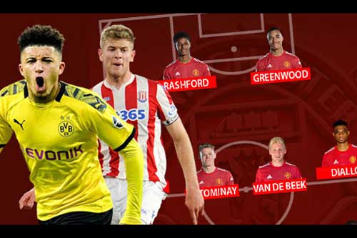 Nếu Sancho gia nhập, MU sẽ có đội hình U25 siêu mạnh