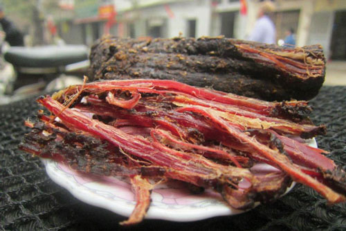 Thịt trâu gác bếp - món ngon không thể bỏ qua khi ghé thăm Tây Bắc