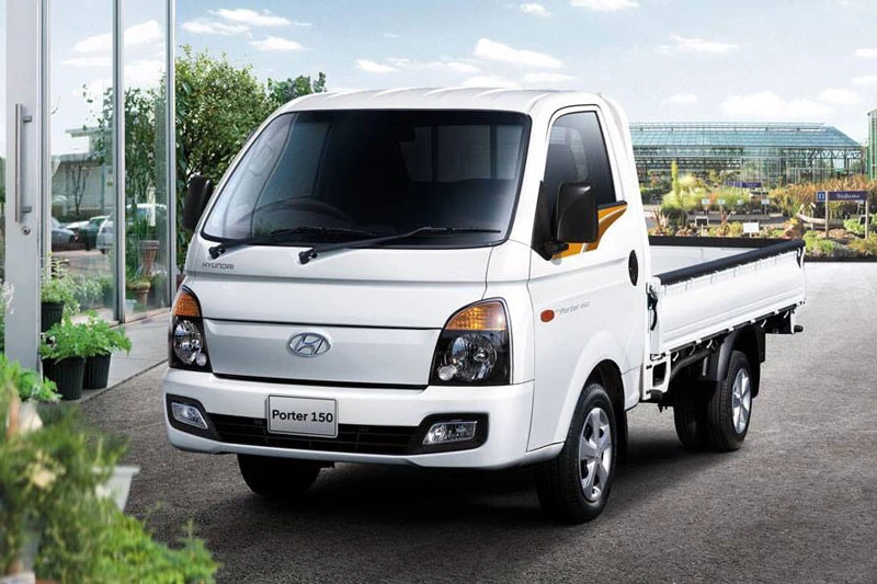 2. Hyundai Porter (doanh số: 7.626 chiếc).