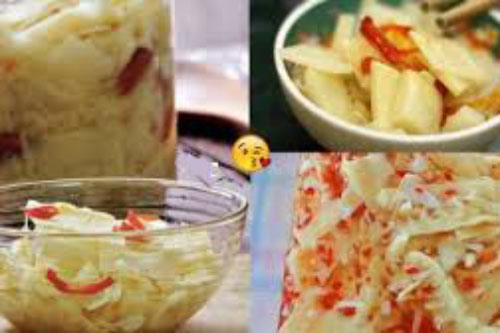 Cách muối măng chua tỏi ớt đơn giản thơm lừng