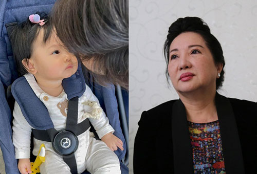 Con gái Đàm Thu Trang được nhận xét giống bà nội quyền lực hơn cả bố
