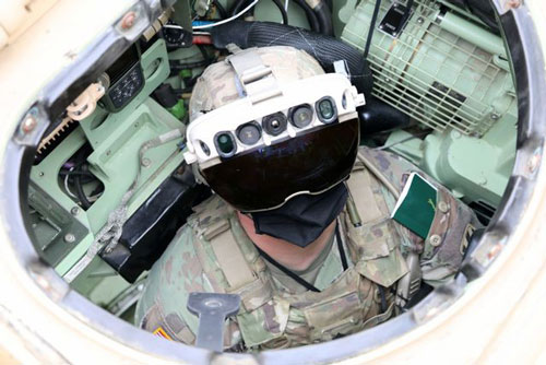 Lính Mỹ được trang bị kính giúp ‘nhìn xuyên qua xe bọc thép’