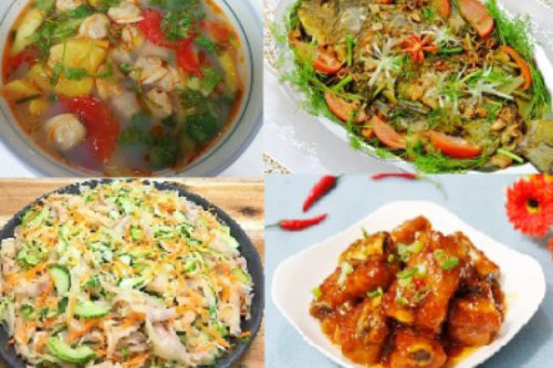 Gợi ý 4 món ngon hấp dẫn gia đình ngày cuối tuần