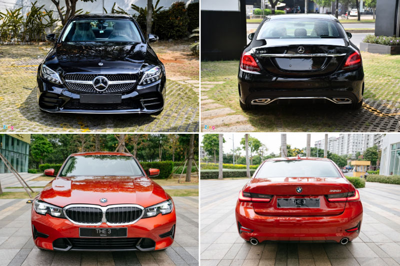 So sánh Mercedes-Benz C 180 AMG với BMW 320i Sport Line: Chọn Đức nào dưới 2 tỷ đồng?
