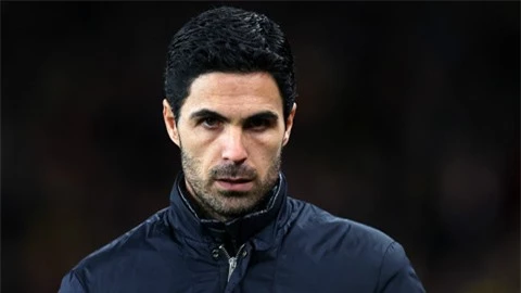 Arteta: 'Hôm nay, đẳng cấp của Arsenal xuống quá thấp'