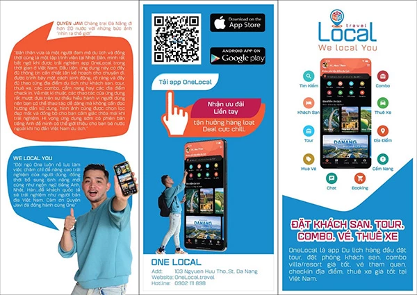 Ứng dụng du lịch OneLocal của Công ty TNHH Truyền thông và Công nghệ One Office tại Đà Nẵng