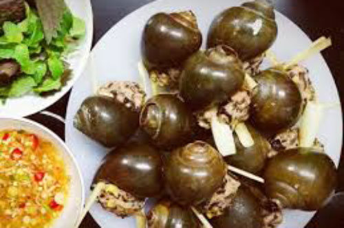 Cách làm ốc bươu nhồi thịt hấp sả ngon ăn mãi không ngán