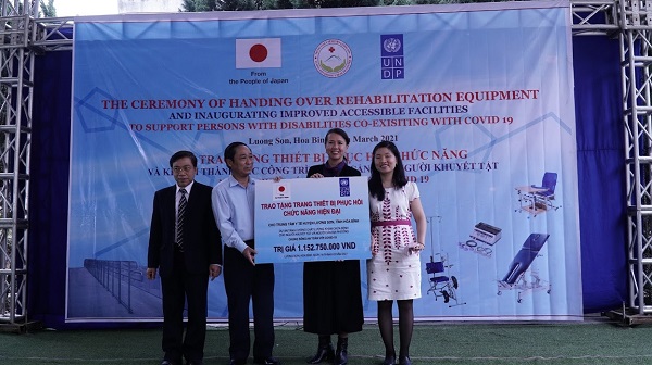 Hòa Bình: Khánh thành mô hình bệnh viện dễ tiếp cận cho người khuyết tật tại Trung tâm y tế huyện Lương Sơn