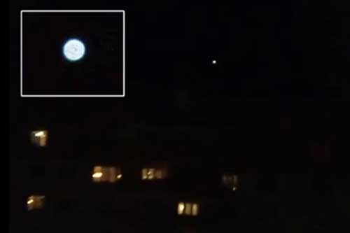 UFO bí ẩn quần liệng trên bầu trời Nga