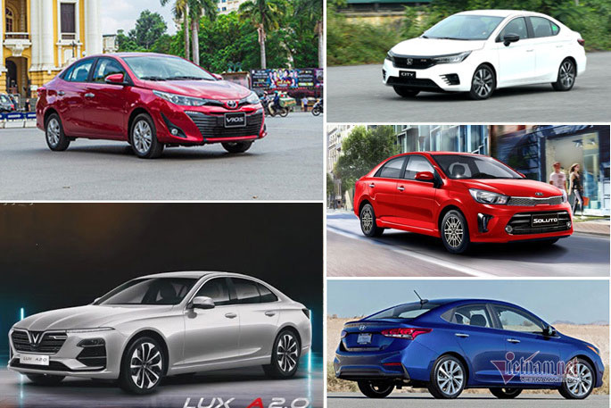 5 sedan bán chạy nhất tháng 2/2021: Xe Việt chen chân