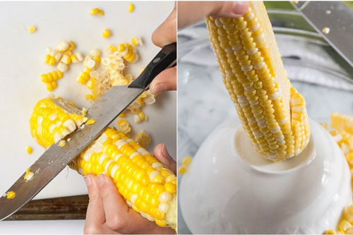 Sai lầm khi tách hạt ai cũng dễ mắc phải, khiến món ngô xào khi chế biến luôn thất bại