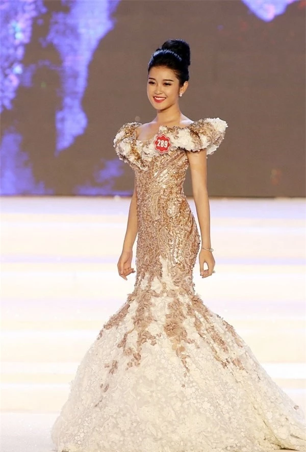 Hai người đẹp hiếm hoi giành giải 'Mặc trang phục dạ hội đẹp nhất' tại Hoa hậu Việt Nam - ảnh 8