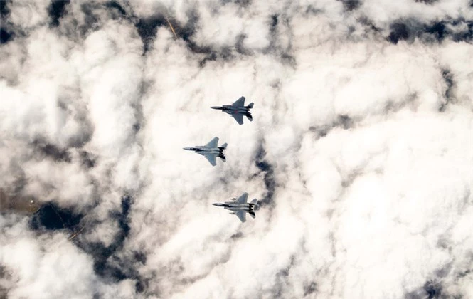 Không quân Mỹ tiếp nhận ‘Đại bàng thép’ F-15EX đầu tiên - ảnh 4