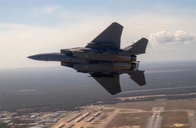 Không quân Mỹ tiếp nhận ‘Đại bàng thép’ F-15EX đầu tiên - ảnh 7