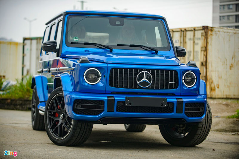 Mercedes-AMG G 63 màu xanh giá 12 tỷ đồng tại Việt Nam