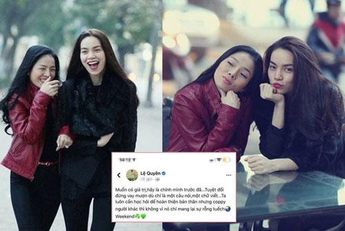 Sau Chi Bảo, netizen nghi ngờ Lệ Quyên 'đá xéo' phát ngôn gây tranh cãi của Hà Hồ về phim Bố già