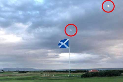 Người ngoài hành tinh từng ghé thăm sân golf của cựu Tổng thống Trump?
