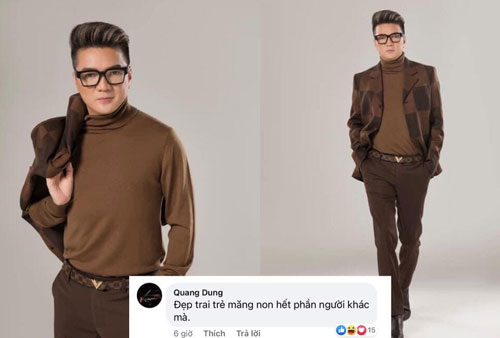 Đàm Vĩnh Hưng tung bộ ảnh mới, Quang Dũng phải xuýt xoa: “Đẹp trai, trẻ, măng non”