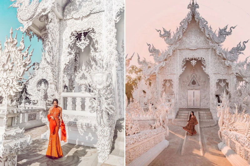 Ngắm những ngôi đền màu trắng có kiến trúc đẹp