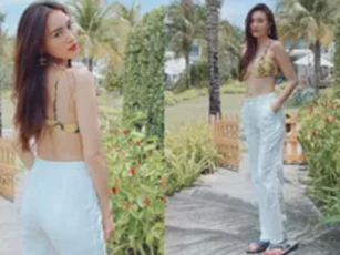 Ninh Dương Lan Ngọc diện bikini khoe body "nóng hơn ngày hè", ai ngờ lướt xuống đôi chân "té ngang" vì chi tiết này