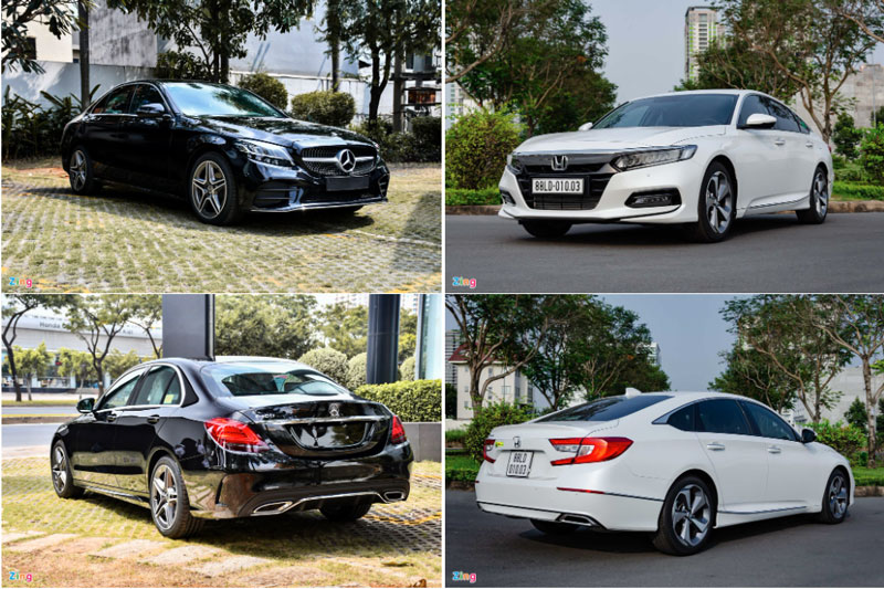 Tầm giá dưới 1,5 tỷ đồng, chọn Mercedes-Benz C 180 AMG hay Honda Accord?