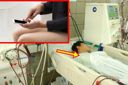 "Giá đắt" cho việc vừa đi vệ sinh vừa chơi điện thoại khiến bất cứ ai cũng phải bàng hoàng