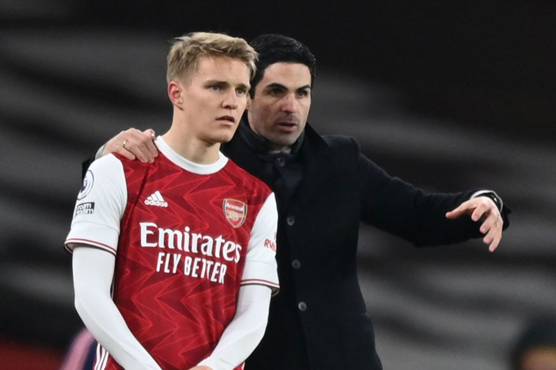 Hòa West Ham, HLV Arteta khen Odegaard phi thường