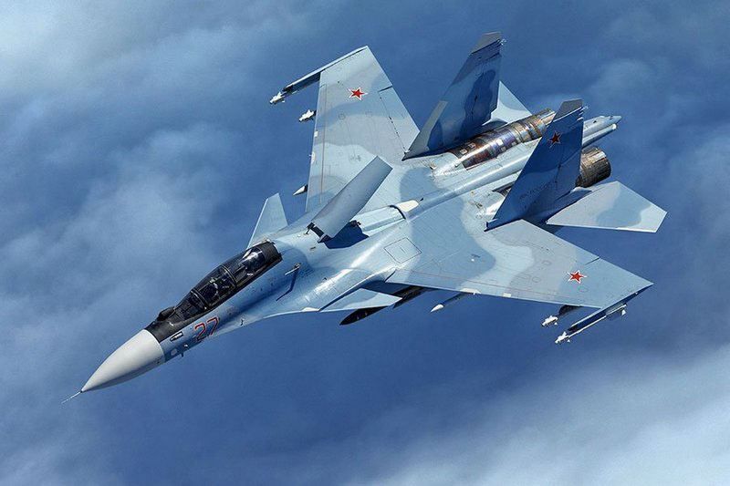Máy bay chiến đấu Su-30SM của Không quân Armenia "quên" trang bị tên lửa