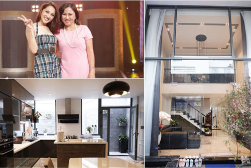 Bảo Anh hé lộ nhà mặt đất xây cho mẹ cực xịn xò
