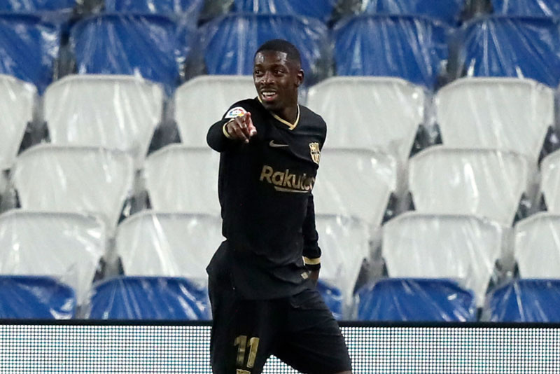 Thống kê bất ngờ về các bàn thắng của Dembele cho Barca