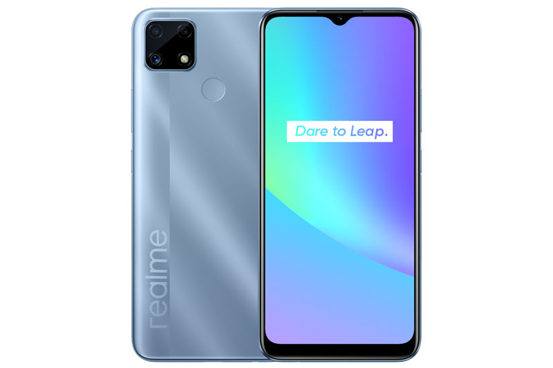 Realme C25 ra mắt với pin 6.000 mAh, sạc nhanh, 3 camera sau, RAM 4 GB, giá 3,66 triệu đồng