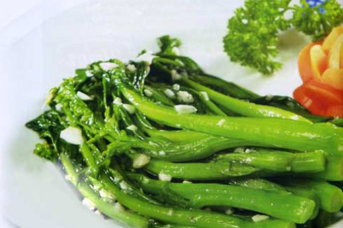 Bí quyết xào rau cải ngồng xanh ngon