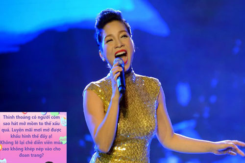 Diva Mỹ Linh đáp trả khi bị chê khẩu hình miệng 'mồm to thế, xấu quá'