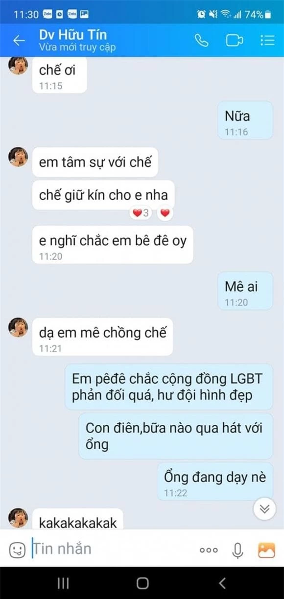 chân dung bạn gái Hữu Tín 2